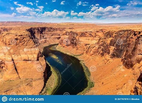 Horseshoe Bend Arizona Usa Stock Photo Image Of River Page 267767870