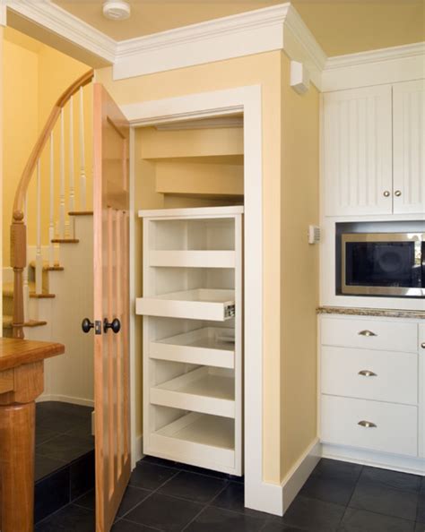 Our kitchen didn't have a pantry and all of our pantry goods were strew throughout various kitchen cupboards. Larder ideas | Under stairs pantry, Closet under stairs, Built in pantry
