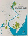 Eyes Habit — The Delaware River Map