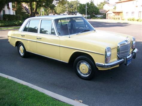 Diesel Never Looked So Good 1972 Mercedes Benz 220d Chubb Collector