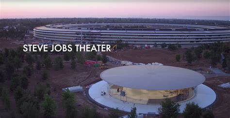 Get A Good Look At The Steve Jobs Theater In New Apple Park Footage