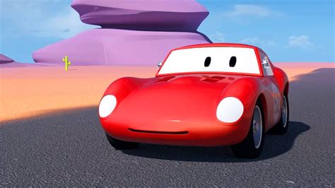 2 Racing Cars And Spid The Racing Car Cartoons For Children Youtube