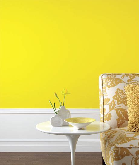 Lemon Yellow Colour Wall Paint Code Custom Paint