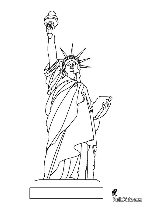 Alpha lexa as statue of liberty coloring page print. Statue of liberty coloring pages - Hellokids.com