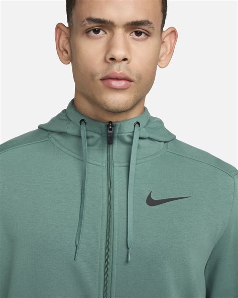 Nike Dry Mens Dri Fit Hooded Fitness Full Zip Hoodie Nike Uk