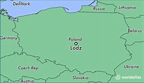 Where is Lodz, Poland? / Lodz, Lodz Voivodeship Map - WorldAtlas.com