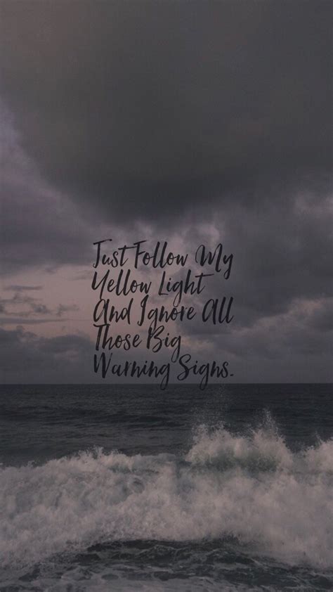 Yellow Light Of Monsters And Men Quotes 720x1280 Wallpaper