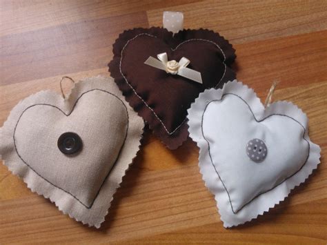 Hand Sewn Hearts Hand Sewing Crafts Projects