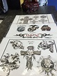 Tattoo Flash 201 Pages of Royal Flash 11x17 Laser - Etsy