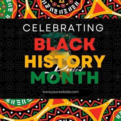 Black History Month Template Postermywall