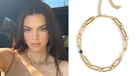 Gold Chain Necklace Celebrity