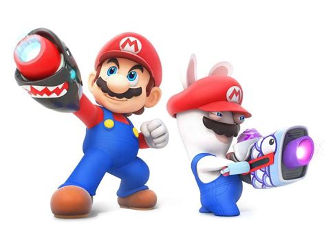 Unlikely Allies Mario Teams Up With The Rabbids For A Madcap Strategy Adventure Nintendo Mario