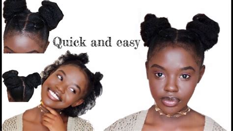 Afro kinky curly clip ins for fullness, gel. How To Style Short 4a 4b 4c Natural Hair No Gel Needed Youtube