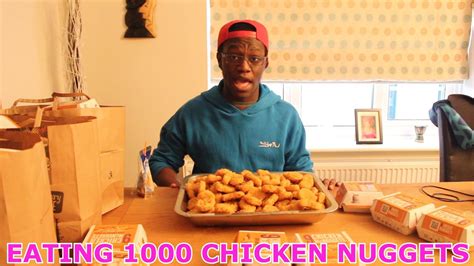 Eating 1000 Chicken Nuggets Youtube