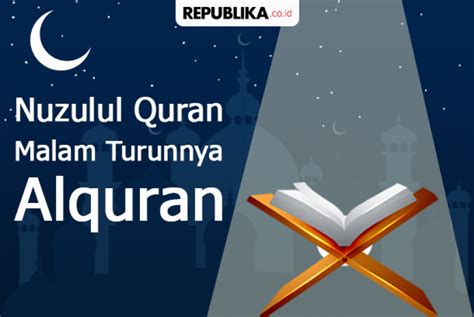Makna Nuzulul Quran Agar Alquran Lebih Mudah Dihafal Republika Online