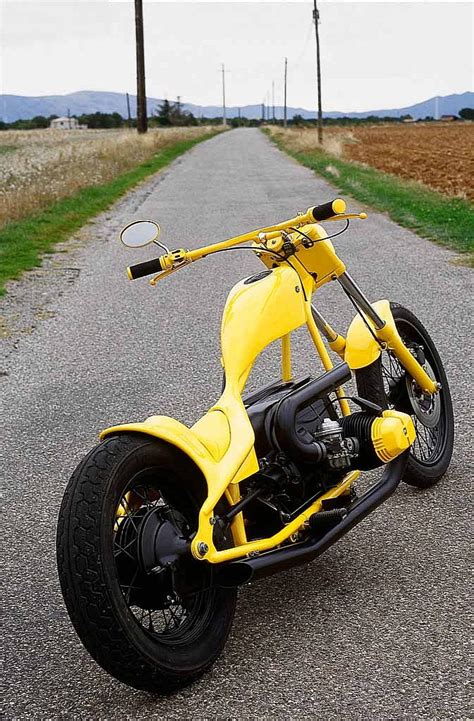 Motorcycle 74 Custom Bmw Chopper By Francis Villedon