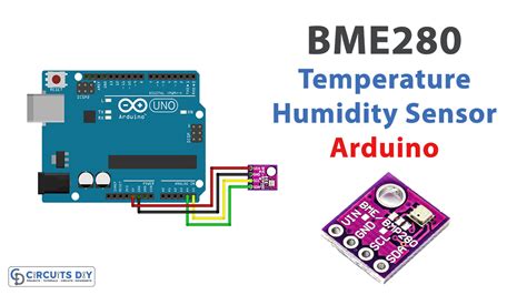 Bme280 Temperature Humidity And Pressure Sensor Module With Arduino