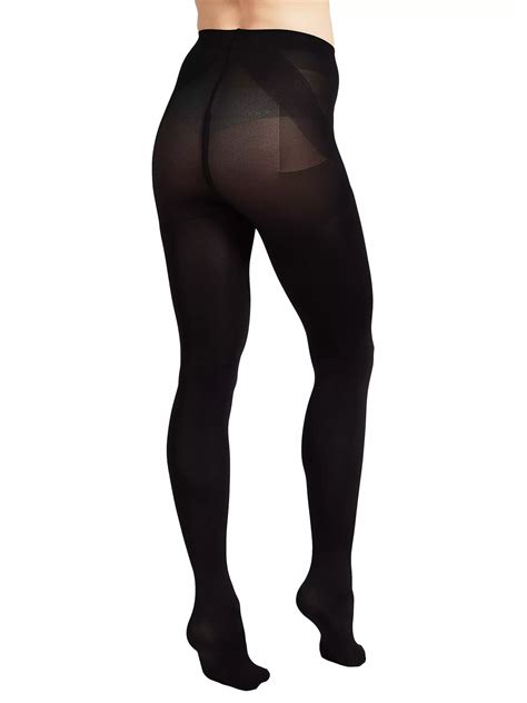 john lewis and partners 100 denier bodyshaper opaque tights black at john lewis and partners