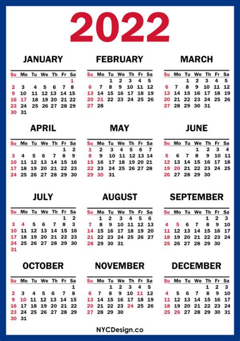 2023 Printable Free New York Calendar Monday Start