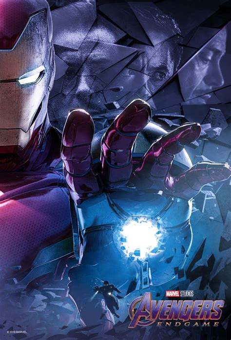 Avengers Endgame Character Posters Reflect On The Legacy Of The