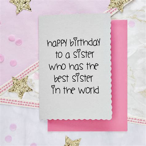 Love You Sister Birthday Card Printable Free Printabl