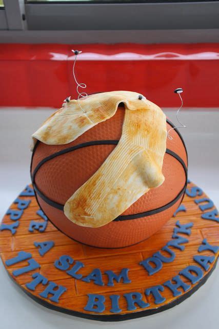 Celebrate With Cake Sculpted Basketball Cake With Socks Basketball