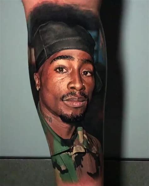 This Tupac Tattoo Is The Most Hyper Realistic Tattoo I Have Ever Seen