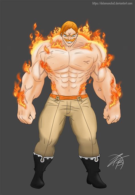 Escanor The One Nanatsu No Taizai By Delamancha2 On Deviantart