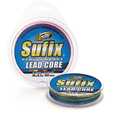 Sufix Performance Lead Core Fishing Line 225007 Fishing Line At