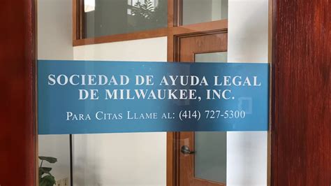 La Nueva Oficina De La Sociedad De Ayuda Legal De Milwaukee Pretende