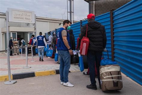 Iom Resumes Voluntary Humanitarian Return Assistance Flights From Libya