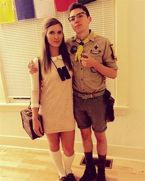 Sam And Suzy From Moonrise Kingdom Couple S Costume Idea Couples Costumes Couples Moonrise