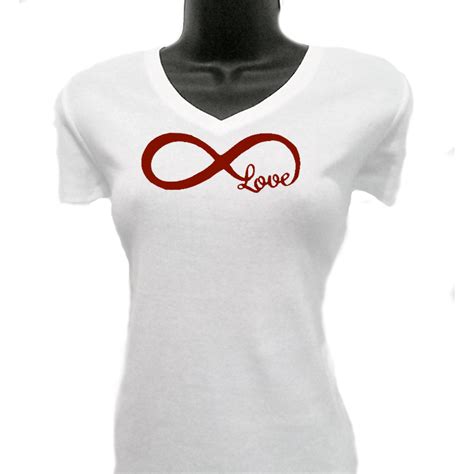 Love Infinity Womans T Shirt T Shirts For Women Shirts Women