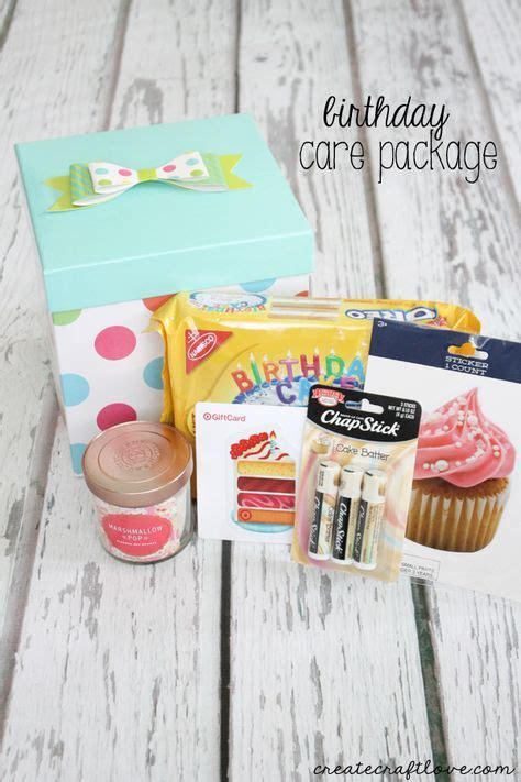 Best Birthday Box Mail Friends Care Packages Ideas Birthday Care