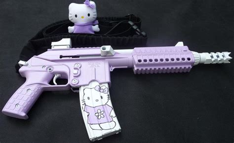 Hello Kitty Submachine Gun Of Aesthetics Stats In Description R Itemshop