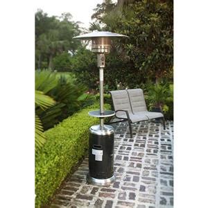 If the patio heater has an electronic ignition system make. Garden Treasures 38000-BTU Stainless Steel Floorstanding ...
