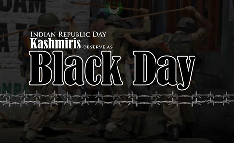 Kashmiris To Observe Indias Republic Day As Black Day Today Pakistan