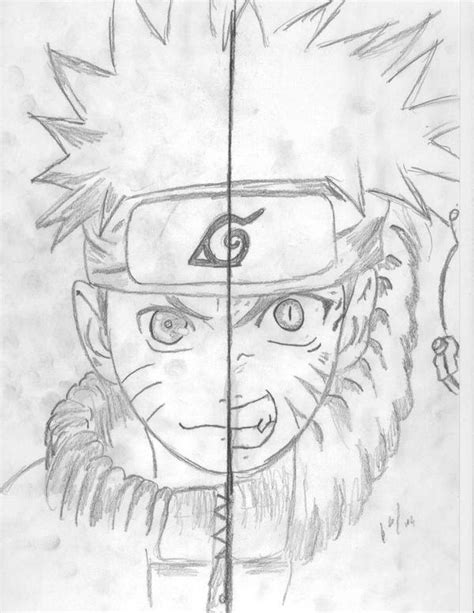 Drawings Of Naruto Nine Tails