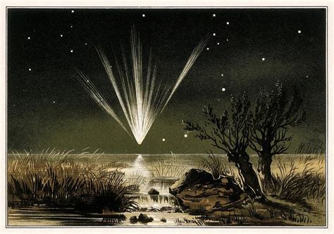 Great Comet Of 1861 Artwork Photograph By Detlev Van Ravenswaay