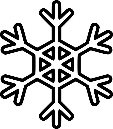 Snowflake Svg Png Icon Free Download (#499122) - OnlineWebFonts.COM