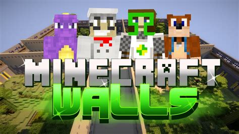 Minecraft The Walls Minigame Mondays 22 Youtube