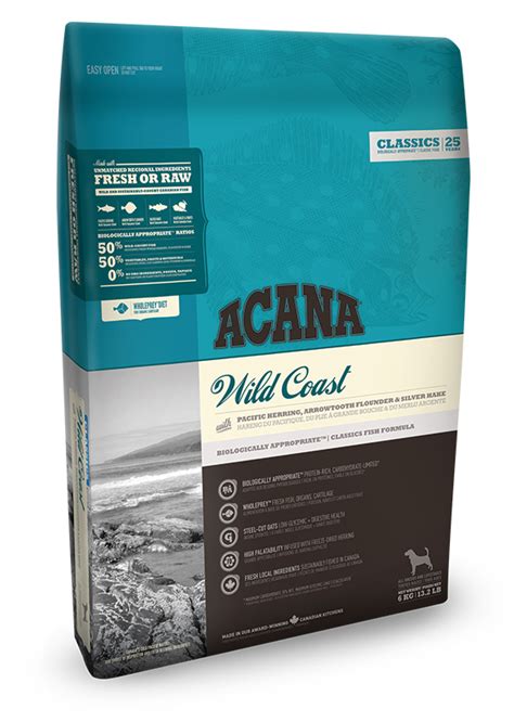 Сухой корм Acana Акана Classics Wild Coast для собак всех пород и