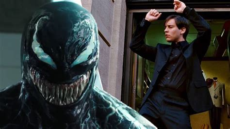 Venom Trailer Links Film To Tobey Maguires Spider Man With Easter Egg