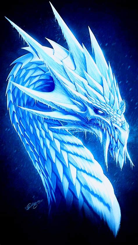 Frost Dragon Wallpapers Wallpaper Cave