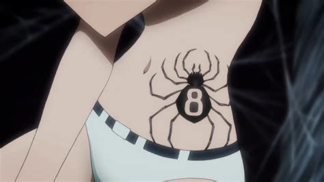 Shizuku Murasaki Hunterpedia Fandom Spider Tattoo Hunter Tattoo