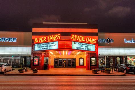 If you're like us, you'll have mustard down your shirt at the first jump scare. River Oaks Theater, Houston, Texas. This 3-screen theater ...
