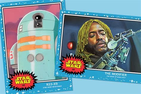 Topps Star Wars Living Set Week 193 R23 X9 And The Modifier Jedi News