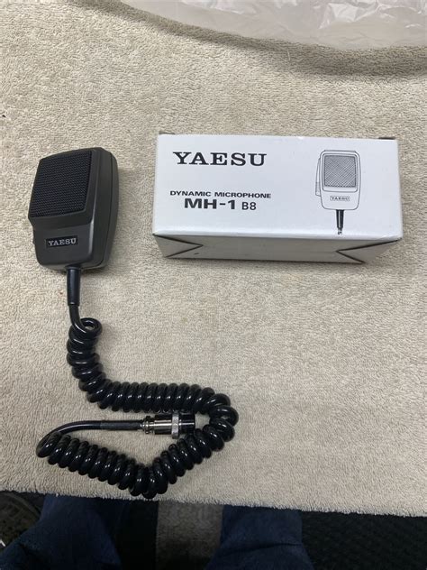 Vintage New In Box Yaesu Mh 1 B8 Cb Radio Dynamic Microphone Ebay