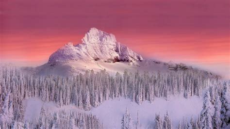 Snow Winter Mountain 1280 X 720 Hdtv 720p Wallpaper