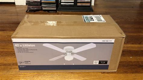 Hampton bay littleton ceiling fan is however able to efficiently cool a room of up to 100 square feet. NEW FAN: Hampton Bay Littleton Ceiling Fan 42" (NIB)(2020 ...